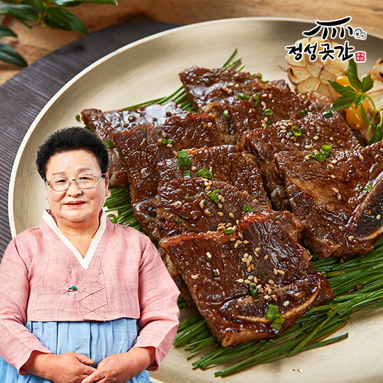 정성곳간 특 양념LA갈비 400gx8팩, 총3.2kg(3)