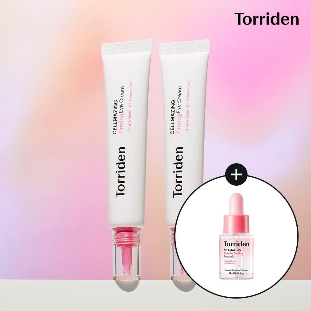 [카드 5%할인]토리든] 셀메이징_저분자 콜라겐 아이크림 30ml 2EA +  콜라겐모공탄력앰플 10ml 1EA