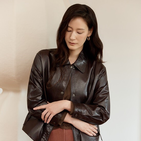 ◎26FW 이태리 램스킨 오일풀업 아틀리에 자켓