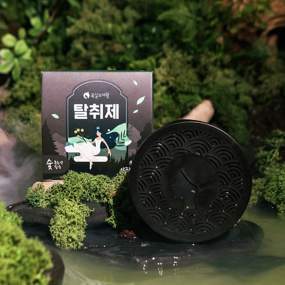 고체형 실내 탈취제 아그노숲 5개 4