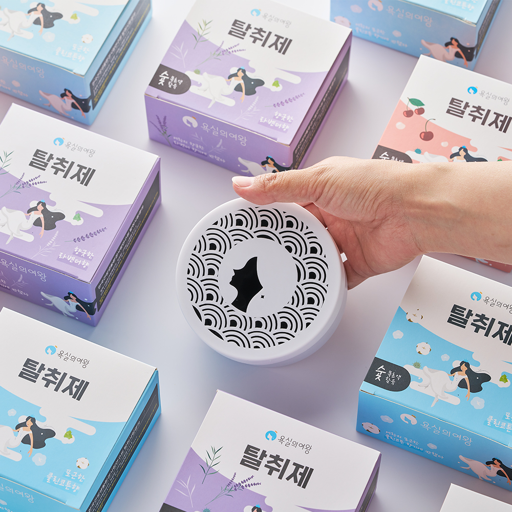 [추천세트]고체 탈취제 10개 (라벤더향 5개+아그노숲향 5개) 2