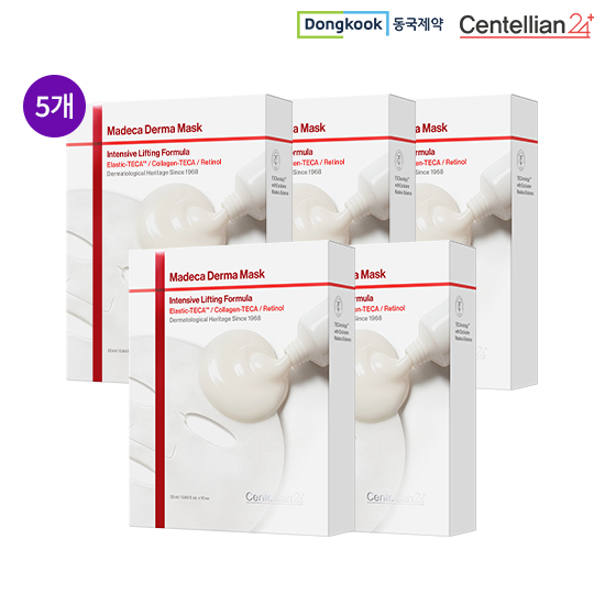 동국제약 마데카 더마 마스크팩 5박스 (25ml * 50매)