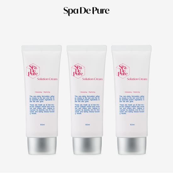 스파드퓨어 솔류선크림 60ml 트리플패키지
