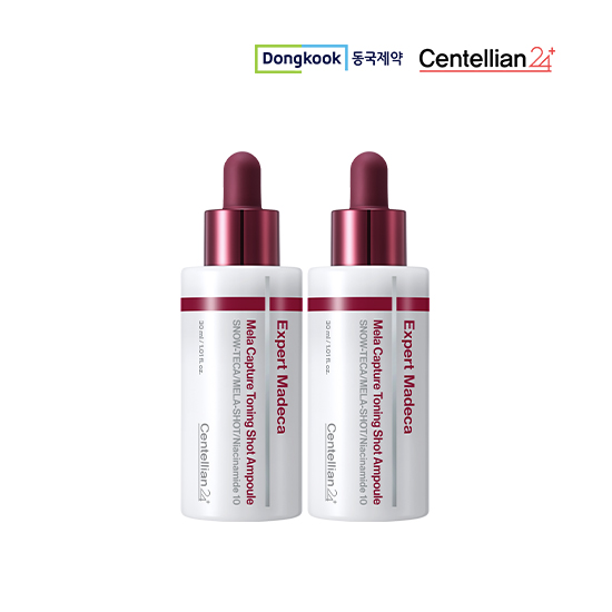 [한정수량1+1] 멜라캡처 토닝샷 앰플 30mL 2개
