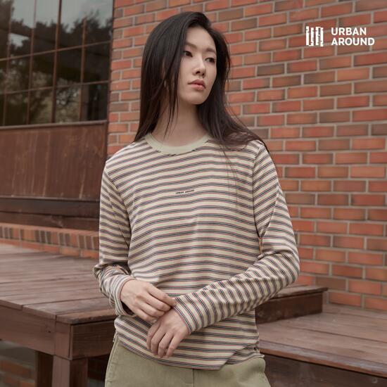 어반어라운드 26FW 스트라이프 티셔츠 1종