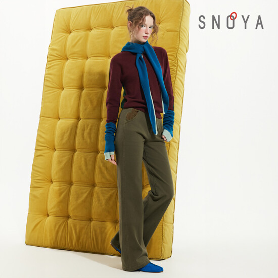 [SNOYA]스노야 26FW 입체 절개 데님
