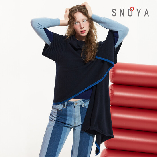 [SNOYA]스노야 26FW 울캐시 베스트 숄 가디건 2