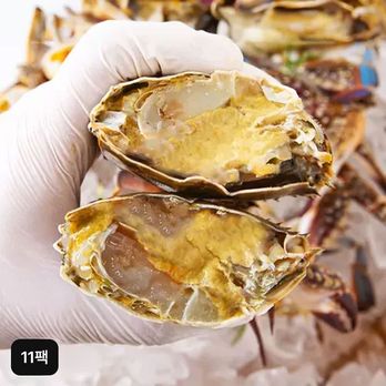 국내산 햇 절단 꽃게 8팩(총 2.8kg)