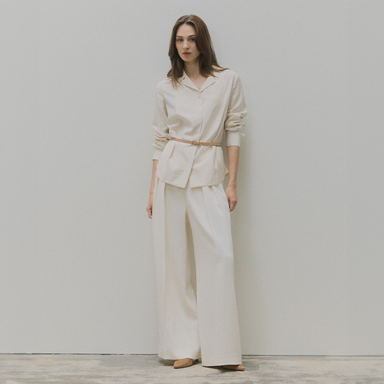 [미리주문10%]26FW 카일리 테일러드 턱 팬츠 2