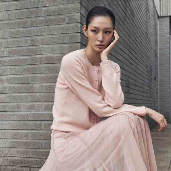 르네크루 26FW 캐시100 긴팔 가디건 4