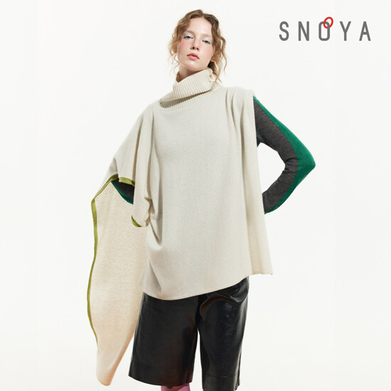 [SNOYA]스노야 26FW 울캐시 베스트 숄 가디건