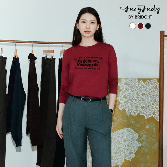 [바이브리짓X쥬시쥬디] 26FW 아트웍 티블라우스 3종 2