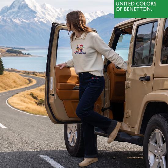 베네통 정품 26FW 여성 아이코닉 코듀로이 팬츠 1종 3