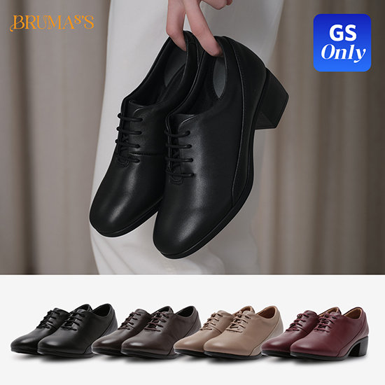 브루마스 26FW 쿠션 레이스업 구두 3