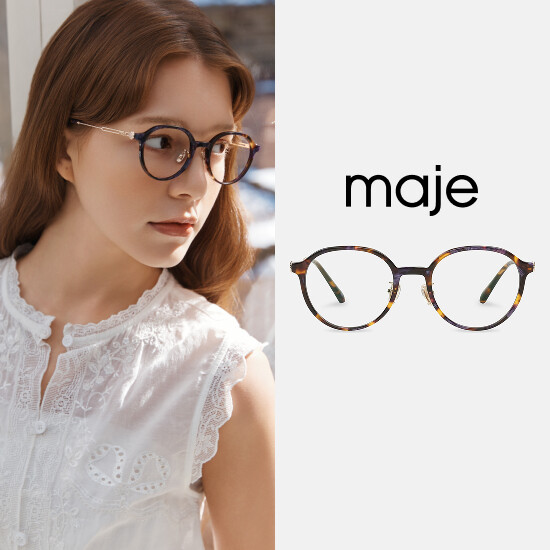 [MAJE 공식수입정품] 마쥬 크라운 판토 변색 안경 MJ1100-1 4