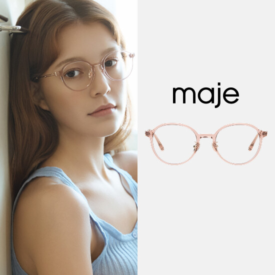 [MAJE 공식수입정품] 마쥬 크라운 판토 변색 안경 MJ1100-1 2
