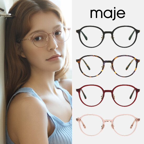 [MAJE 공식수입정품] 마쥬 크라운 판토 변색 안경 MJ1100-1