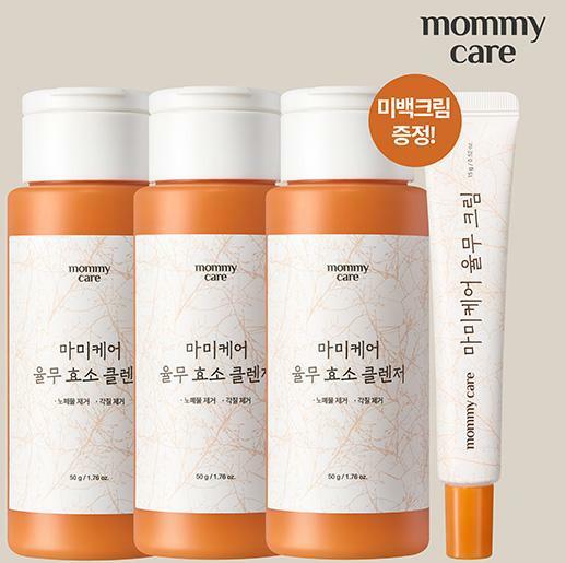 [카드 5%할인]율무효소클렌져 50g*3+율무크림15g