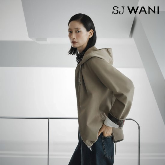 SJ와니 26FW 아뜰리에 후디드 블루종 1종