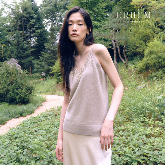 26F/W 캐시미어 100 레이스 탑 1종 2
