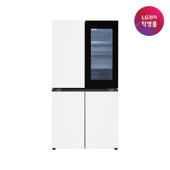 [무이자60개월] LG 오브제 냉장고 노크온 매직스페이스 5도어 865L T876MQQ412