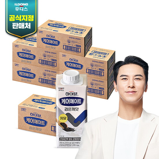 [NEW]♥방송에서만 할인♥하이뮨 케어메이트 검은깨맛 108팩(200ml*18팩*6박스)