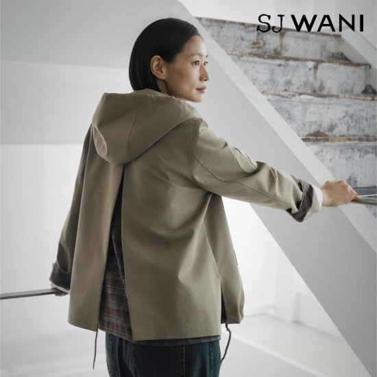 SJ와니 26FW 아뜰리에 후디드 블루종 1종 2