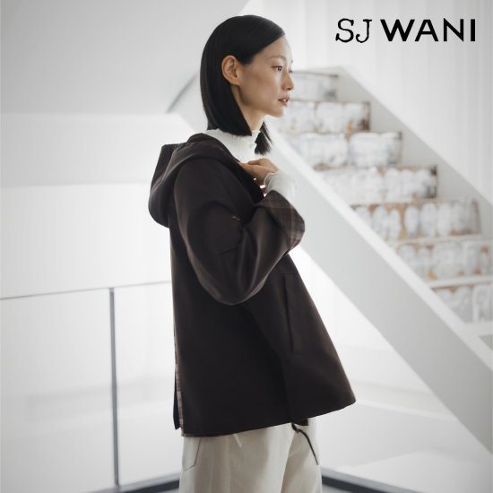 SJ와니 26FW 아뜰리에 후디드 블루종 1종 4