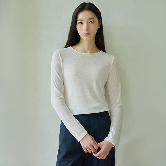 [미리주문10%] 26FW 에센셜 시어 라운드 티셔츠 5종 2