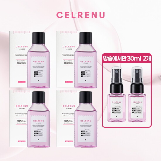 [조윤주패키지] 리얼테인 셀리뉴 퍼스트 에센스 180ml * 4통 + (방송에서만) 셀리뉴 스프레이 30ml *2통 증정