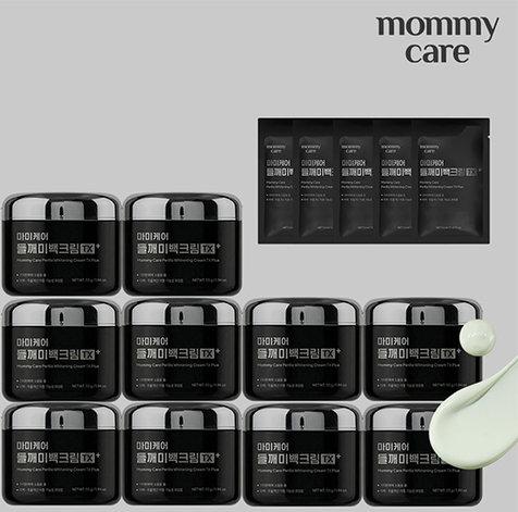 [10통/매니아패키지] 마미케어 트라넥삼산 들깨미백크림TX 플러스 55g 10개 + 여행용 2ml 5매