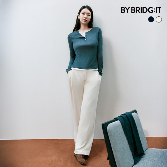 26FW 핀턱 니팅 데님팬츠 2종 4