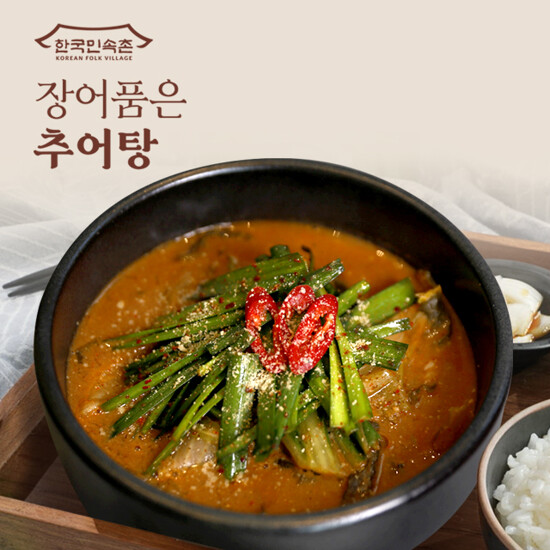 [한국민속촌]장어품은 추어탕 450g 11팩