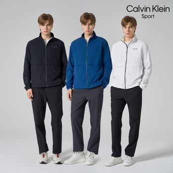 CK스포츠 남성 집업 우븐셋업 2종