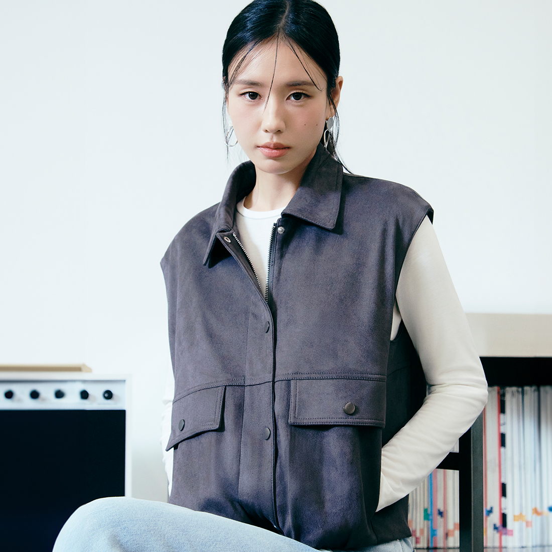 [최초가 69,900]FAUX스웨이드 베스트 2