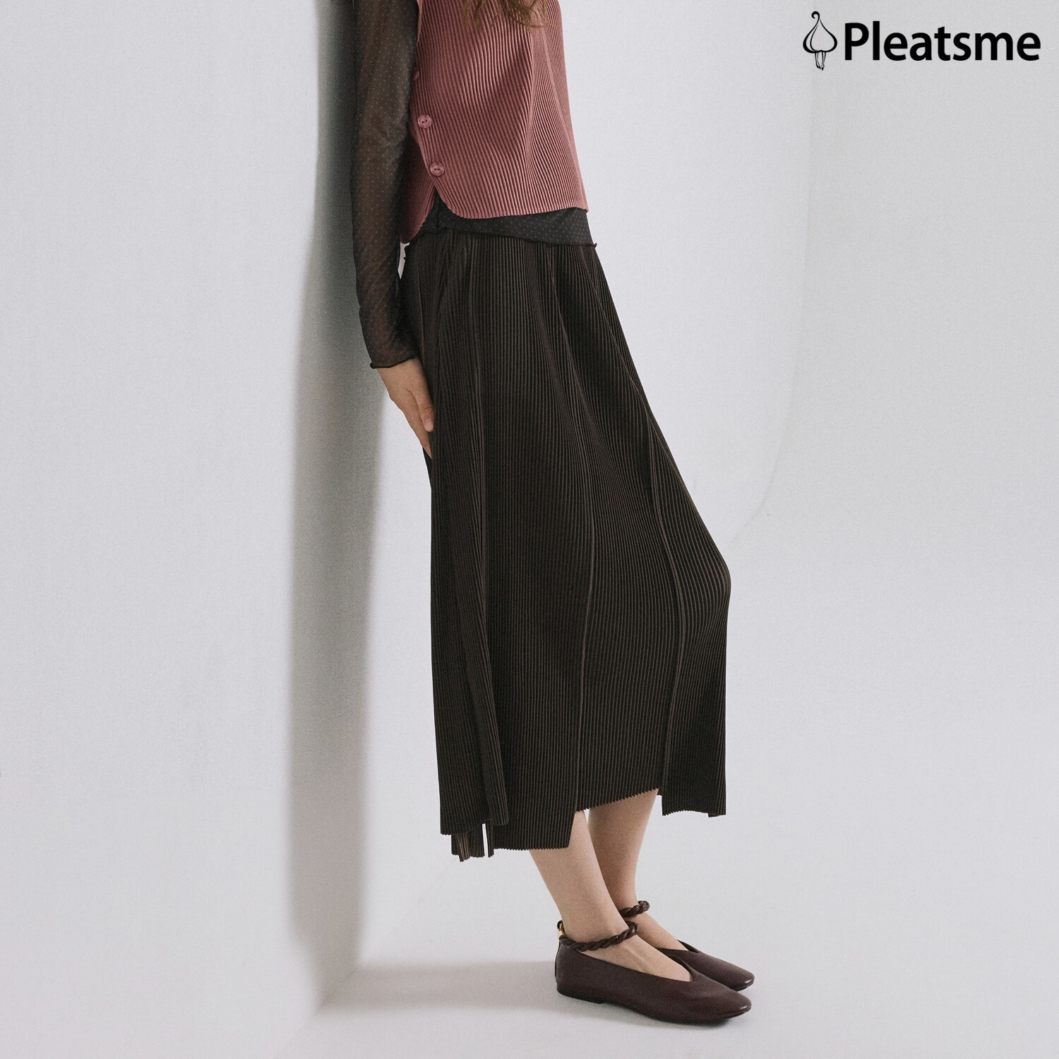 ◎ 26FW 플리츠 컷아웃 스커트 3