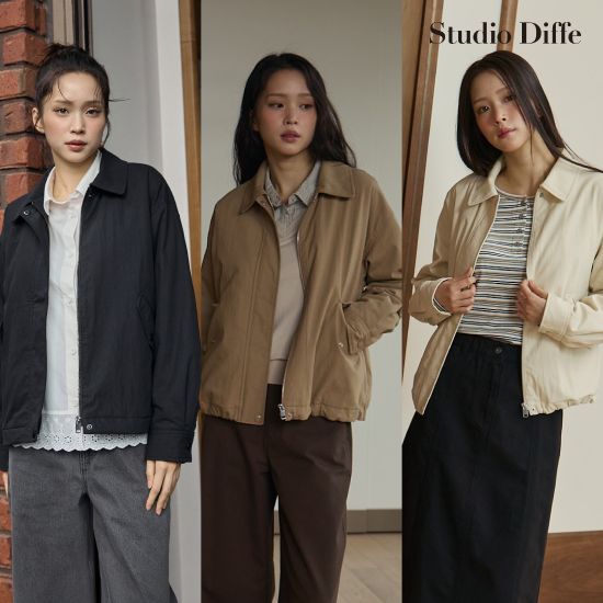 스튜디오디페 26FW 코튼 퀼팅 카라 점퍼 4