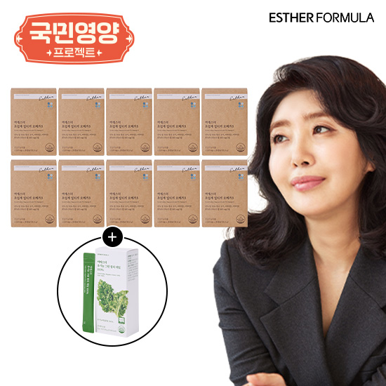 [국민영양프로젝트] 여에스더 초임계 알티지 오메가3 10개월분+컬리케일