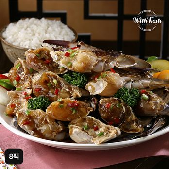 (방송에서만2팩더) 국내산 햇 절단꽃게 350g x 6+2팩