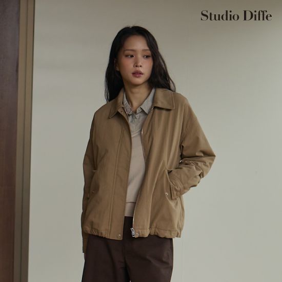 스튜디오디페 26FW 코튼 퀼팅 카라 점퍼 3
