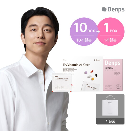 ♥이은영 단독구성+쇼핑백♥[더블] 덴프스 트루바이타민 올인원 10박스+비오틴밸런스 1박스+쇼핑백1장