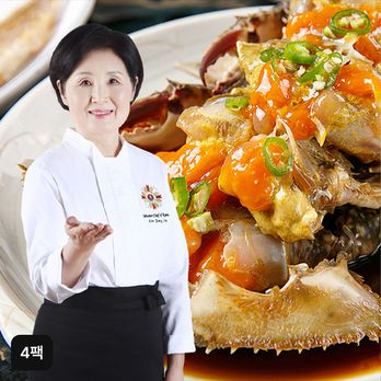 이종임의 국내산 알배기 간장게장 4팩 (1kgX4팩)