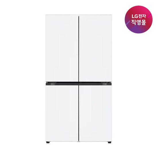 [무이자60개월] LG 디오스 AI 오브제 매직스페이스 냉장고 870L 1등급 [T876MQQ1H1]