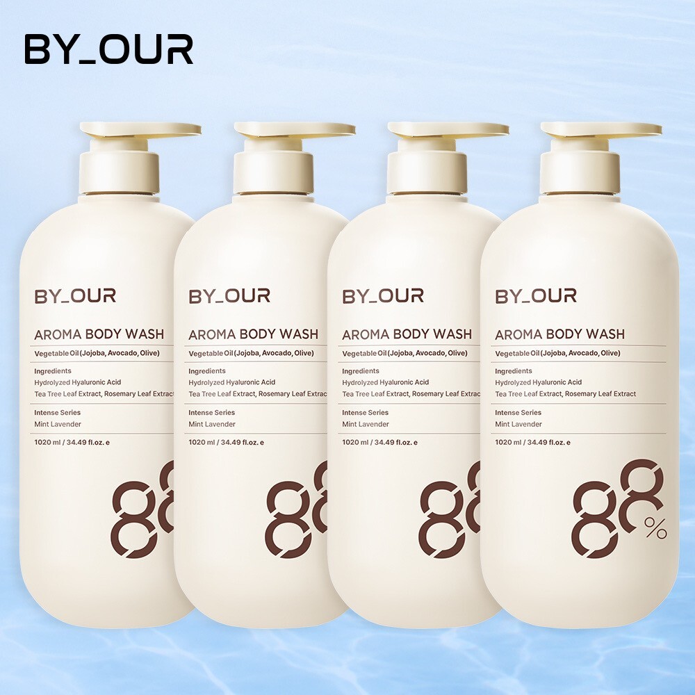 바이아우어 아로마 바디워시 1,020ml x 4개