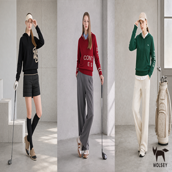 [Wolsey]울시 26FW 컴포트 자가드 후드 니트 3종 세트