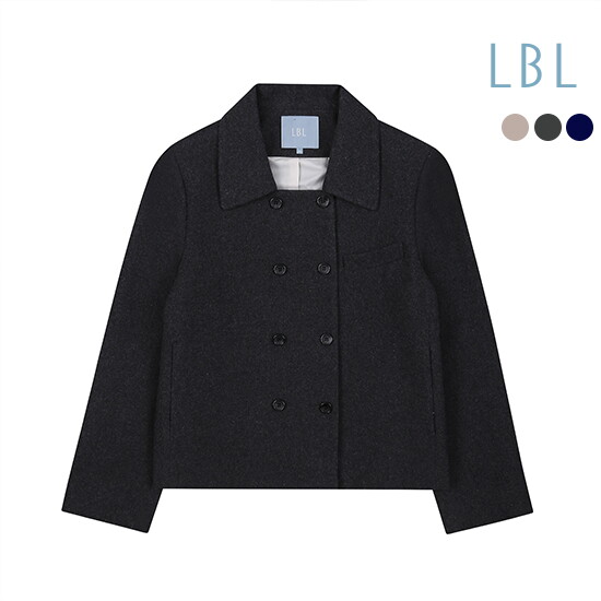 ◎26FW 소모울 블렌디드 더블 하프자켓
