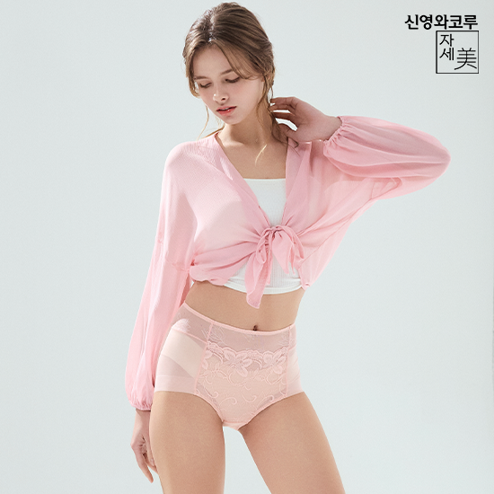 26신상 자세美 맥시 라이크라 보정 팬티 패키지 2