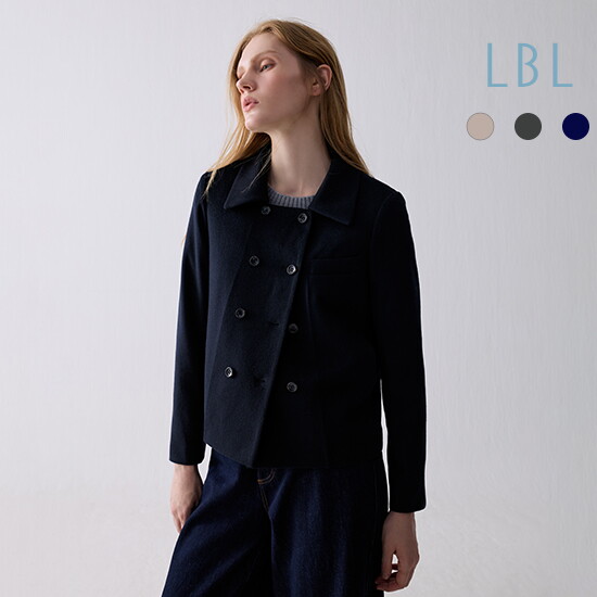 ○26FW 소모울 블렌디드 더블 하프자켓 2