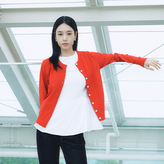26FW  모달 페플럼 티블라우스 3종 2