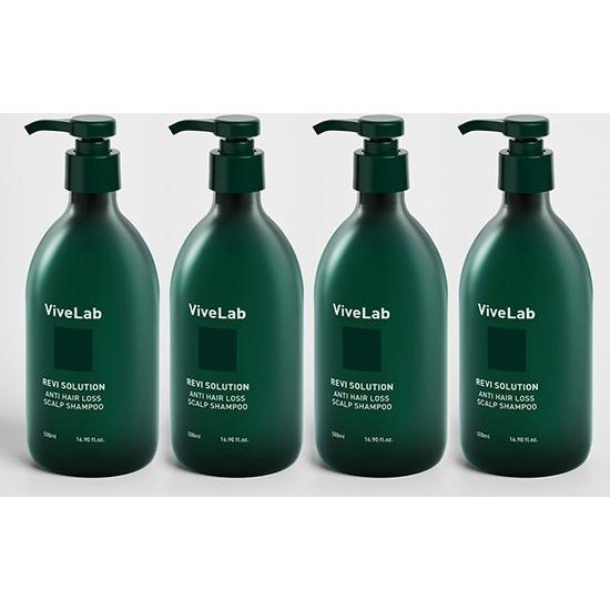 4주 솔루션 초록 탈모 샴푸 500ml 4 SET